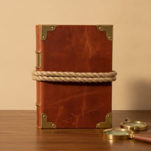 Leather Captain's Logbook