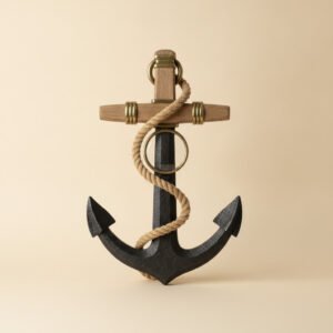 Forged Iron Anchor, Decorative