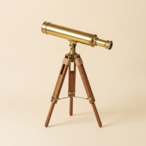 Brass Deck Telescope on Tripod