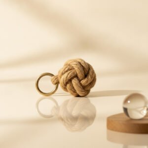 Monkey's Fist Rope Keyring
