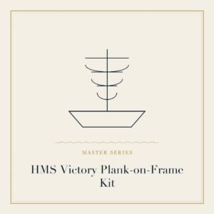Wooden plank-on-frame model ship kit