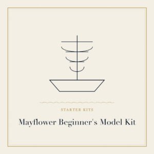 Beginner wooden model ship kit